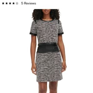 KARL Lagerfeld Tweed Dress